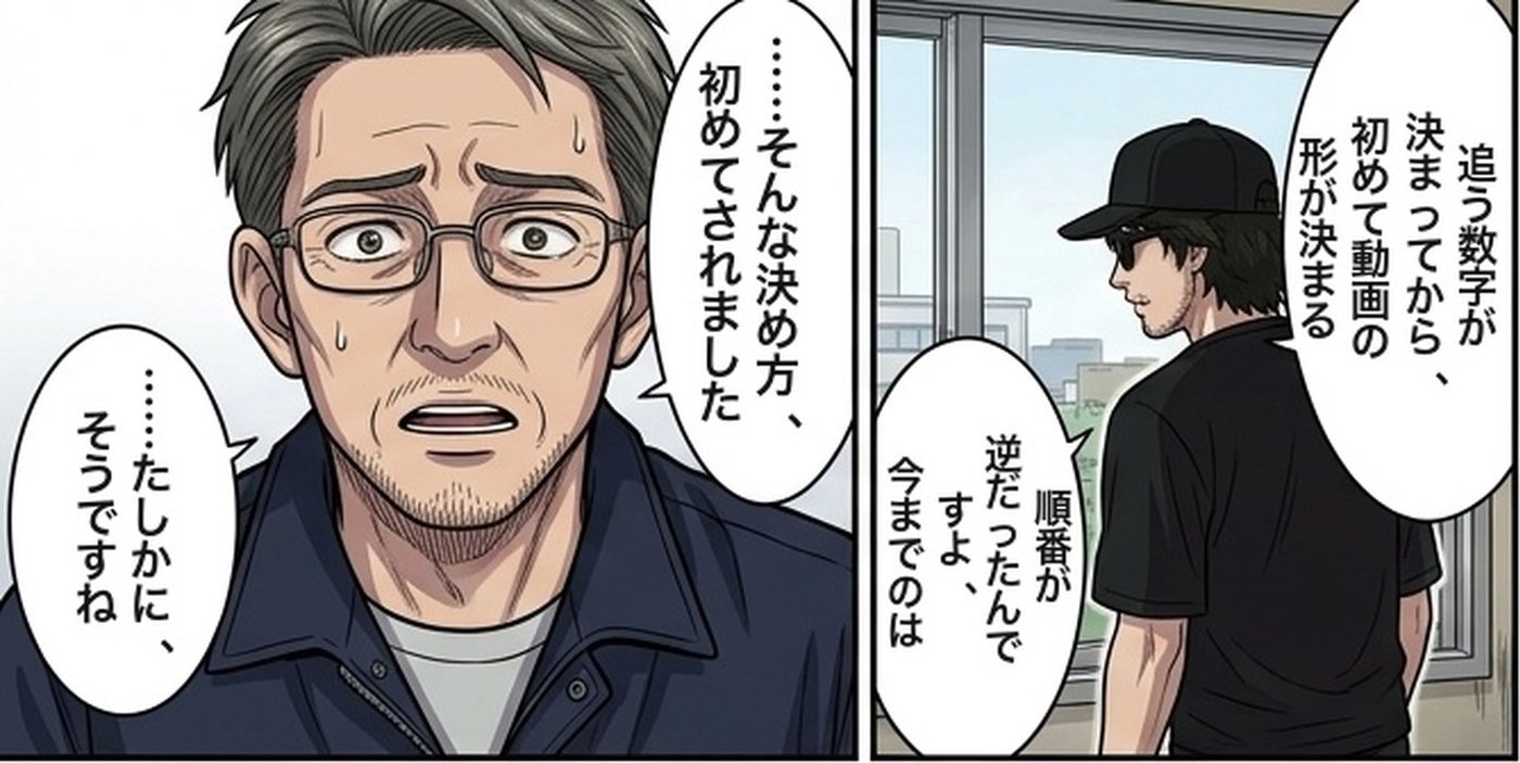 漫画『感動をデザインする』12コマ目