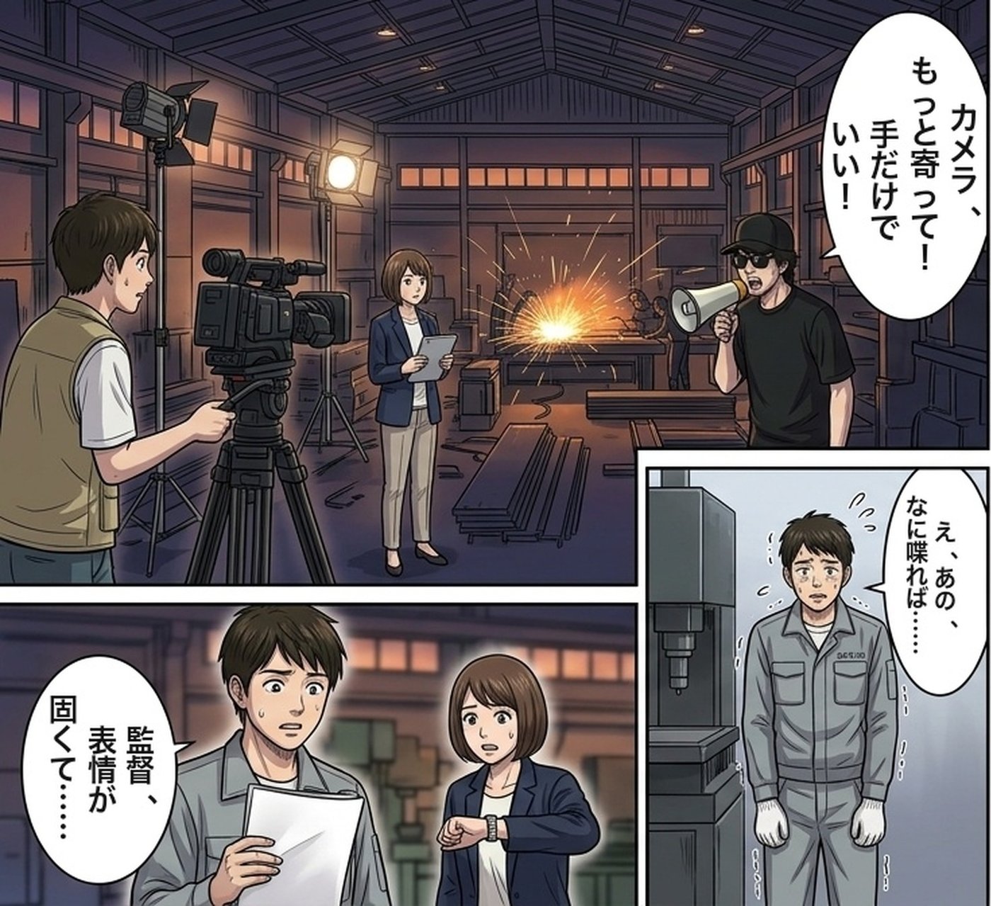 漫画『感動をデザインする』16コマ目
