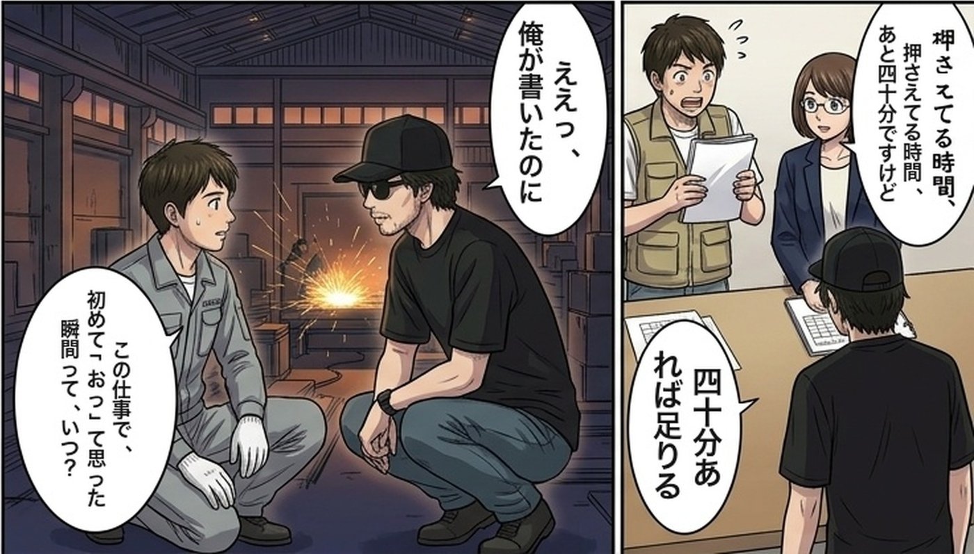 漫画『感動をデザインする』18コマ目