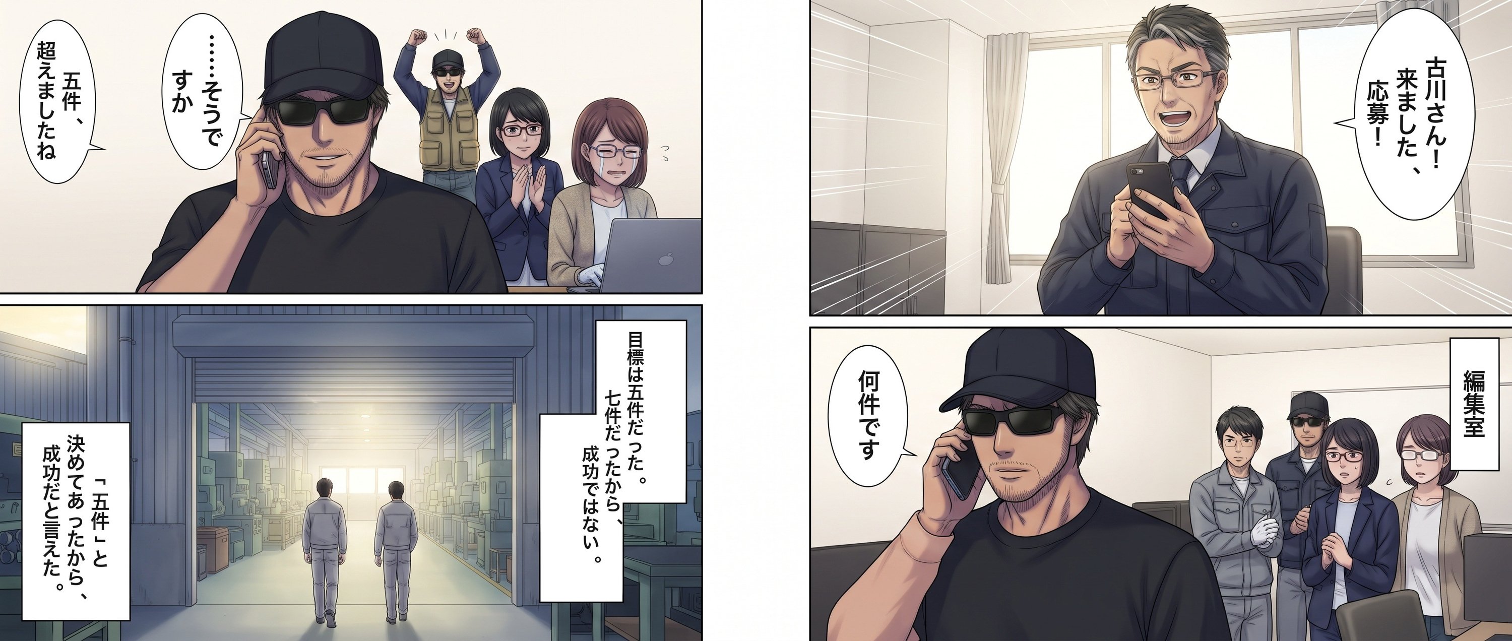 漫画『感動をデザインする』見開き7